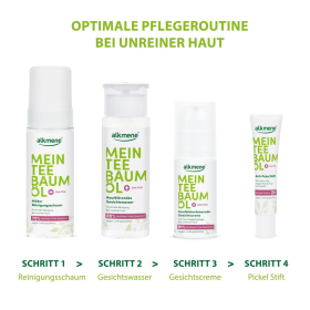 alkmene Mein Teebaumöl Milder Reinigungsschaum, 150 ml