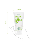 alkmene Mein Teebaumöl 3 in1 Reinigung-Peeling-Maske, 150 ml