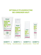 alkmene Mein Teebaumöl 3 in1 Reinigung-Peeling-Maske, 150 ml