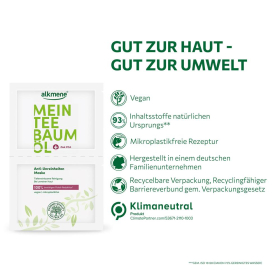 alkmene Mein Teebaumöl Anti-Unreinheiten Maske, 2 x 7 ml