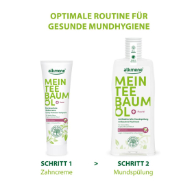 * alkmene Mein Teebaumöl Kariesschutz Zahncreme, 100 ml