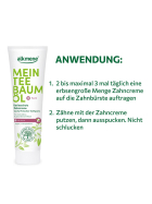 alkmene Mein Teebaumöl Kariesschutz Zahncreme, 100 ml