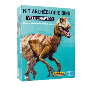 4m Dino Ausgrabungsset - Velociraptor