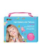 Avenir Nagelsticker & Tattoos Meerjungfrau