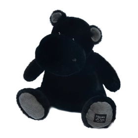 Doudou Hippo, schwarz 40cm