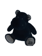 Doudou Hippo, schwarz 40cm