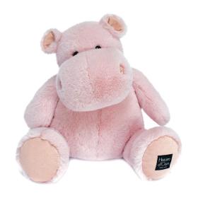 Doudou Hippo, rosa 40cm