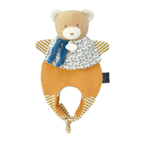 Doudou Amusette Bär Schmusetuch 30cm