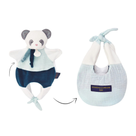 Doudou Amusette Panda Schmusetuch 30cm