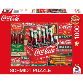 Schmidt Spiele Coca Cola Klassiker 1000 Teile