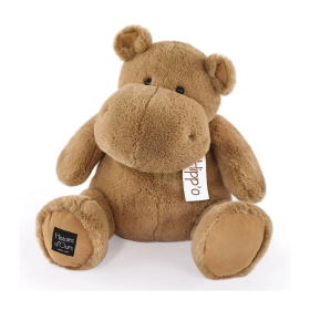 Doudou Hippo schokolade 40cm