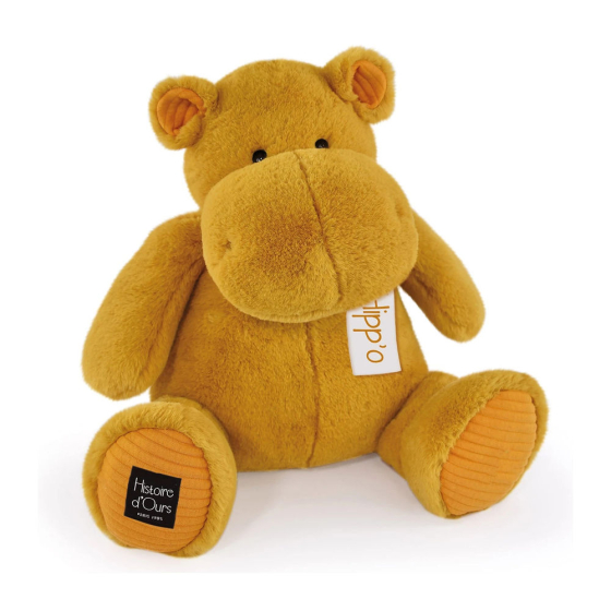 Doudou Hippo ocker 40cm