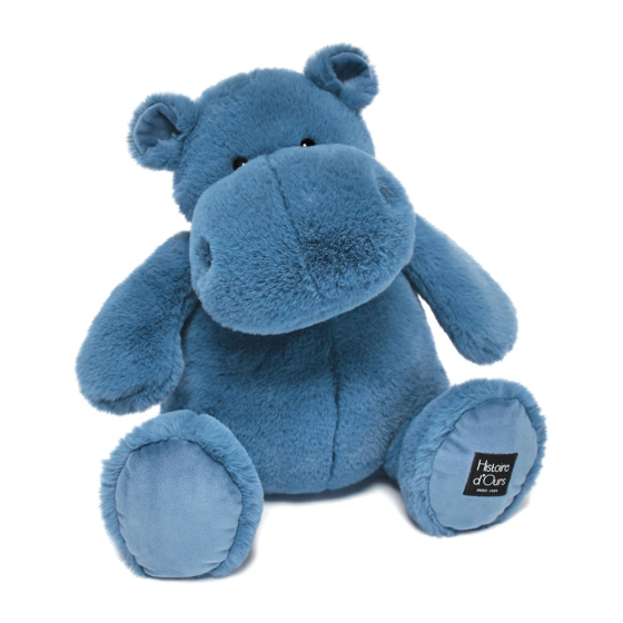 Doudou Hippo, blau 40cm