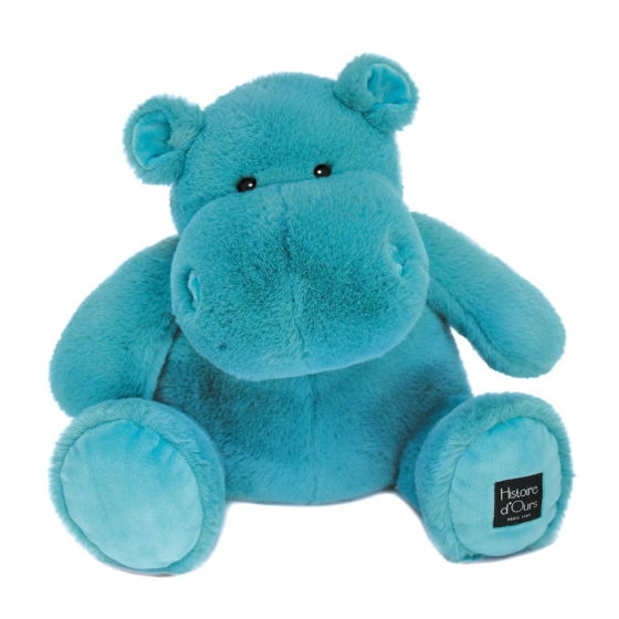 Doudou Hippo, smaragdgrün 40cm