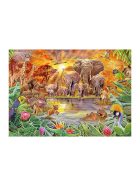 Puzzle Afrikas Tiere, 1000 Teile