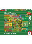 Puzzle Grüner Flashdrive, 1000 Teile