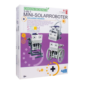 4m Mini Solar Roboter 3-in-1