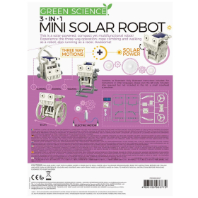 4m Mini Solar Roboter 3-in-1