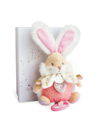 Doudou Musikspieldose Hase, rosa 20cm