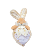 Doudou Hase Schmusetuch,weiss