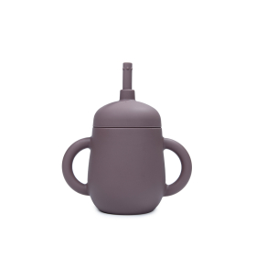 * SOINA Silikon 3in1 Becher, aubergine