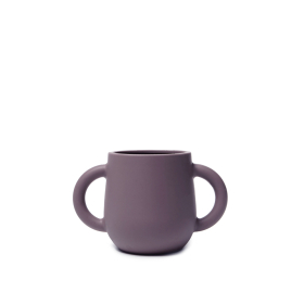 * SOINA Silikon 3in1 Becher, aubergine