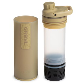 Grayl Ultrapress Purifier Bottle, Desert Tan