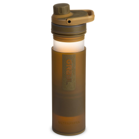 Grayl Ultrapress Purifier Bottle, Coyote Brown