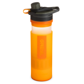 Grayl Geopress Purifier Bottle, Orange