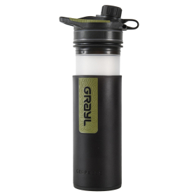 Geopress Purifier Bottle, Black Camo