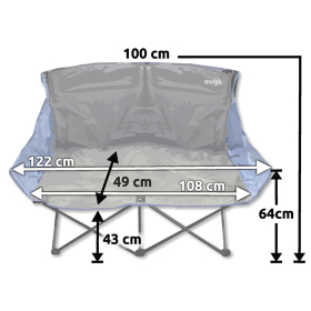 Annjuk Naira XL Chair, Campingstuhl