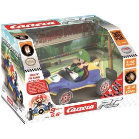 Carrera RC 1:18 Mario Kart Mach 8 Luigi R/C 2.4 GHz Full Function