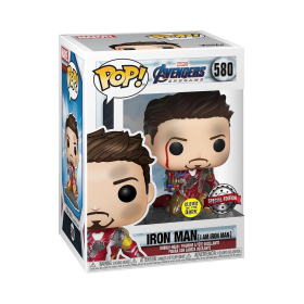 Funko POP Marvel Av. Endgame Iron Man Bobble Head / Glow...