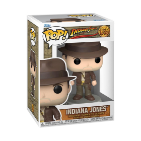 Funko POP Movies ROTLA Indiana Jones mit Jacke / Bobble Head