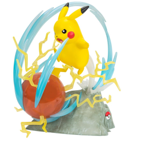 Jazwares Pokémon Statue Pikachu 33cm Deluxe / mit Lichtfunktion