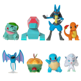 Jazwares Pokémon Battle Figuren 8-Pack
