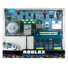 Jazwares Roblox DX Spielset Brookhaven Outlaw and Order