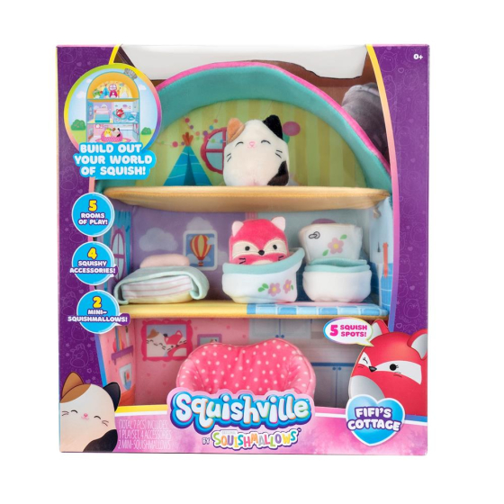 Jazwares Squishville Fifis Hütte