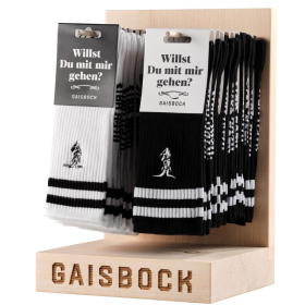 Gaisbock Socken Display