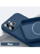 AAi Mobile Silikon MagSafe Case, iPhone 15 Pro Max, Blau