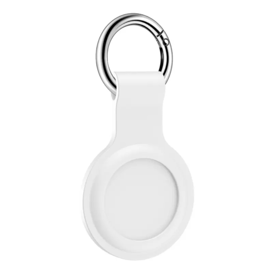 Schl&uuml;sselanh&auml;nger f&uuml;r Apple AirTag, weiss