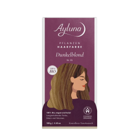 Ayluna Pflanzenhaarfarbe Dunkelblond, 100 g