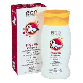 Eco Cosmetics Baby und Kids Körperlotion, 200 ml