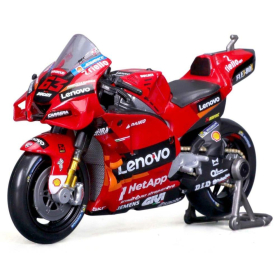Maisto Moto GP Motorrad 1/18 #63 Bagnaia 2022