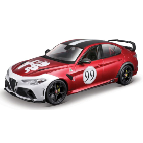Bburago Alfa Romeo GTAm Racing, 1:18, rot/weiss