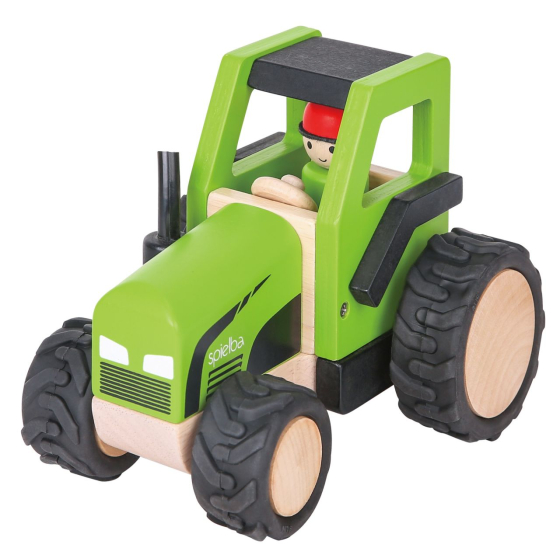 Spielba Traktor mit Figur 100% FSC