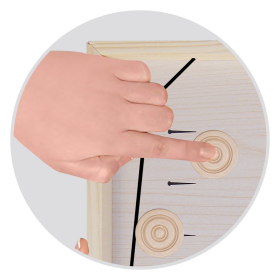 Spielba Super Puck Brettspiel