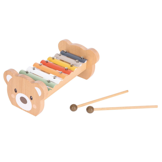Spielba Xylophone B&auml;r 100% FSC Holz