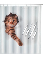 Wenko Duschvorhang Cute Cat, Polyester