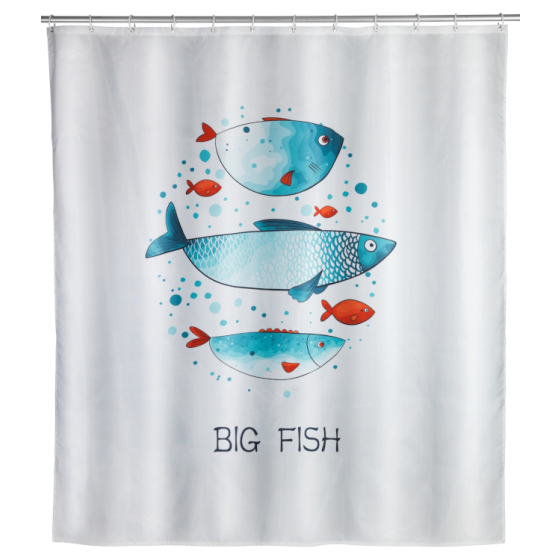 Wenko Duschvorhang Big Fish, Polyester